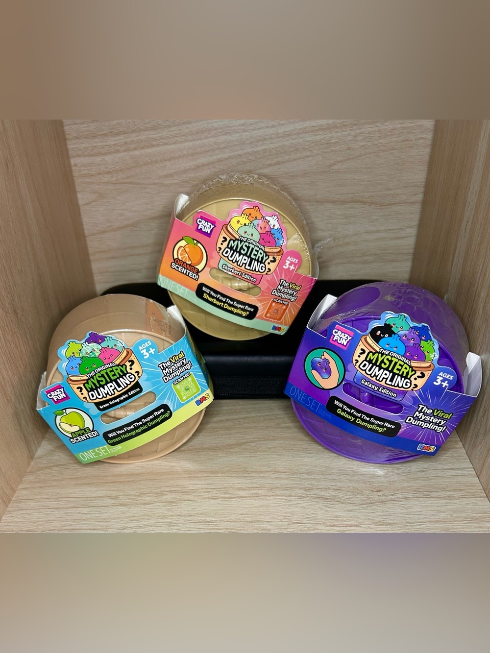 RMS Mystery Dumpling Bundle - Sherbert Dumpling , Galaxy , and Green Apple